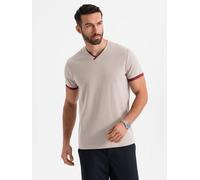 Ombre Clothing T-shirt homme à manches courtes Kiriakou beige L
