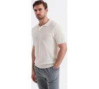Ombre Clothing T-shirt homme avec col Alii écru XL