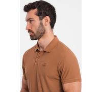 Ombre Clothing T-shirt homme avec col Venolas marron S