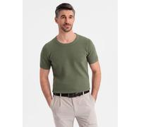 Ombre Clothing T-shirt manches courtes homme Giannou olive foncé L