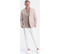 Ombre Clothing Veste de cérémonie pour hommes Aeacux beige clair S