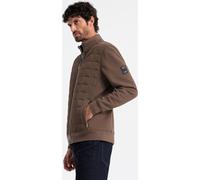 Ombre Clothing Veste de transition pour hommes Biri brun M