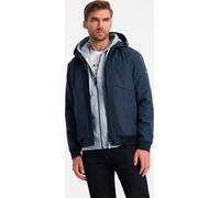 Ombre Clothing Veste de transition pour hommes Jagne navy XL