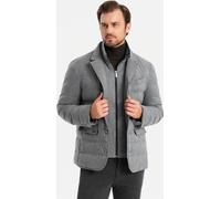 Ombre Clothing Veste de transition pour hommes Reider gris M