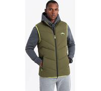 Ombre Gilet matelassé pour hommes avec accents néonr