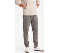 Ombre Jogger en tricot avec pli décoratif homme gris L