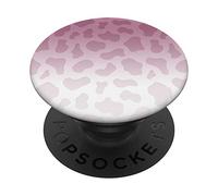 Ombré Rose Clair Violet Girafe Imprimé Animal AEW014 PopSockets PopGrip Interchangeable