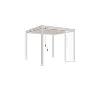 Ombréa Panneau brise-vue ventelles horizontales 1M Ombréa - Blanc G