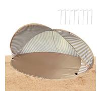 Ombrelle de plage - Auvent portable, tente d'extérieur légère - Protection UV - Abri compact et respirant - Teinte pop-up simple pour pique-nique en famille, camping, pêche, entrée