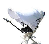 Ombrelle de poussette de bébé : auvent avec blocage des rayons UV, couverture de rideau allongée, protection universelle pour poussette | Caractéristique de l'écran anti-rayonnement en nylon, pro