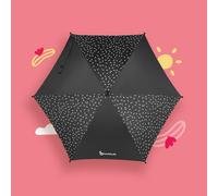Ombrelle pour poussette blanche et noire