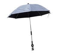 Ombrelle pour Poussette Canne pour Tout-petit, Protection UV Bleue