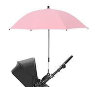 Ombrelle universelle réglable à 360° UV pour landau et poussette, pare-soleil avec clip, parfait pour poussette, protection contre le soleil et la chaleur