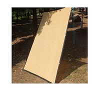 Ombreur de filet d'ombrage ? Tissu, couleur sable pour protection de la vie privée, ombrage de protection de la vie privée, abri pour animaux de compagnie pour jardin et cour, filet solaire, avec