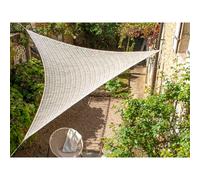 Ombrière Macramé En Polycoton Triangulaire, Fait Main, 3,6 M - Jardiline Multicolore