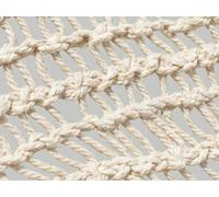 Ombrière macramé en polycoton triangulaire, fait main, 3 m - jardiline