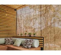 Voile d'ombrage rectangulaire 4 x 3 m Jardiline - Coco naturelle
