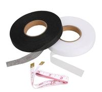 OMBRISA Ourlet Thermocollant 2 Pcs, Bande Thermocollante Ourlet 70 Yards, Bande Thermocollante Rideau, Ruban Thermocollant, Réparation Facile des Vêtements et Projets de Couture, avec Mètre Ruban,20mm