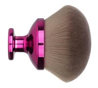 OMCCYUN Brosse Kabuki super large pour le corps pour autobronzant, maquillage des jambes, mélange bronzant, brosse autobronzante Kabuki à tête ronde de 9,1 cm, avec poils synthétiques doux pour une