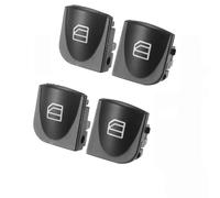 OMDHATU 2/4 Pièces pour Mercedes pour Benz W203 C-Class C320 C230 C240 C280 OE 2038200110 Couvercle De Console De Commutateur De Fenêtre Intérieur (Color : 4 PIÈCES)