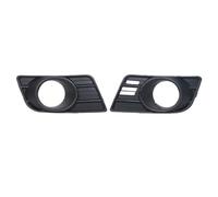 OMDHATU 2 Pièces Voiture Avant Pare-Chocs Antibrouillard Lumière Couverture Cadre Garniture Couvercle Lunette Capot Grille pour Suzuki pour Swift 2007-2010