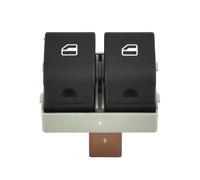 OMDHATU 6Q0959858 6Q0959858A pour VW pour Polo 9N pour Seat pour Ibiza pour Cordoba 6L2 Interrupteur Principal De Fenêtre Électrique Côté Conducteur (Color : Brown Base)