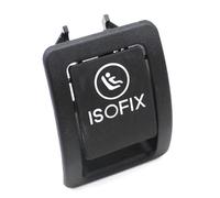 OMDHATU Accessoires Noirs Couvercle De Commutateur ISOFIX De Siège De Voiture pour Mercedes W205 C300 C350 C200 C180 2015 2016 2059200513