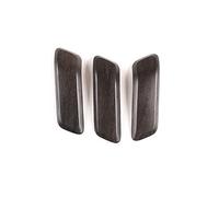 OMDHATU Couvercle de poignée de traction intérieure 3 pièces couvre-poignée de porte de voiture pour Defender 90 110 2020 2021 2022 Accessoires de modification ABS Pièces automobiles (couleur : grain