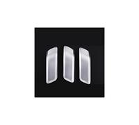OMDHATU Couvercle de poignée de traction intérieure pour Defender 90 110 2020 2021 2022 ABS couvercle de poignée de porte de voiture 3 pièces accessoires de modification pièces automobiles (couleur