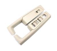 OMDHATU Couvercle de poignée de traction intérieure pour Skoda pour Superb 2008 2009 2010 2011 2012 2013 poignée de porte avant gauche et droite boîte d'accoudoir de porte cadre de poignée intérieure