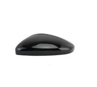 OMDHATU Couvercle De Rétroviseur Latéral De Voiture Noir Brillant pour Citroën C3 2016 2017 2018 2019 2020 2021 2022 2023 Côté Rétroviseur Coque Boîtier(Left Side)