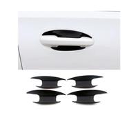 OMDHATU Couverture Poignée Porte Voiture Garniture De Couverture De Cadre Bol Poignée Porte Extérieure Voiture Autocollant pour Mercedes pour Benz Classe C W206 S206 2022 2023 (Color : Black Color B)