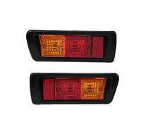 OMDHATU Feux Arrières Auto Réflecteur De Pare-chocs Arrière Feu Stop Clignotant Feux Arrière Pour Toyota Pour Land Cruiser Pour Prado (90) 97 Feux Arrière