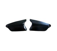 OMDHATU Garniture Boîtier Vue Arrière Porte Extérieure Voiture pour C&hevrolet pour Malibu XL Couvercle Rétroviseur Latéral Autocollant Capuchon D'aile Côté Rétroviseur Coque Boîtier(Gloss Black)