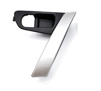 OMDHATU Housse de poignée intérieure de voiture poignées de porte intérieure argent pour N&issan pour Qashqai J10 2007-2009 2010 2011 2012 2013 2014 2015 accessoires ABS couvercle pièces automobiles
