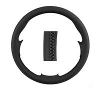 OMDHATU Housse De Volant De Voiture en Cuir Artificiel pour Mitsubishi pour Lancer EX 10 pour Lancer X pour Outlander ASX pour Colt pour Pajero Volant Sport (Color : Grey Line)
