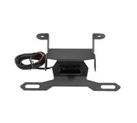OMDHATU Kit D'élimination des Ailes De Moto, Support De Plaque D'immatriculation en Aluminium Bien Rangé pour CB125R CB150R CB250R CB300R 2018 - 2021 Accessoires Moto