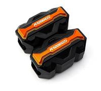 OMDHATU Pare-Chocs Moto pour B&MW R1200GS R1250GS Aventure ADV 2021 2022 Moto Moteur Garde Pare-Chocs Crash Bar Bloc De Protection Moto Crash Bar (Color : Orange 1)