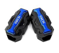OMDHATU Pare-Chocs Moto pour Kawasaki pour Vulcan S 650 VN650 pour V&ulcans 2015-2023 Moto Moteur Protection Garde Pare-Chocs Bloc Décoratif Moto Crash Bar (Color : Bleu)