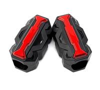 OMDHATU Pare-Chocs Moto Protection De Bloc De Garniture De Pare-Chocs De Moteur De Moto pour Moto Guzzi V85TT V9 pour Roamer/pour Bobber/V85 TT/V7 Stone/spécial Moto Crash Bar (Color : Rouge)