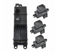 OMDHATU pour N&issan pour Qashqai J10 JJ10 SUV 2007 2008 2009-2015 Régulateur De Lève-vitre Électrique Interrupteur De Commande D'assistance 25411BR00A (Color : Set)
