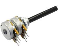 OMEG PC2G20BU CEBS F1 L:50 B22K PC2G20BU CEBS F1 L:50 B22K Potentiomètre rotatif stéréo 0.2 W 22 kΩ 1 pc(s)