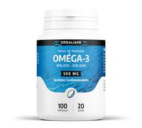 Omega 3-500 mg - 100 capsules - Orgaliane