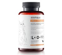 Omega 3, 6 & 9 pour Chats - 120 comprimés à mâcher - Huile de Poisson Naturelle avec acides Gras pour Le métabolisme, la Formation des os, la Peau et Le Pelage - animaux Omega Complete Cats