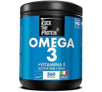 Omega 3 Dha Epa 360 Gélules Fish Oil 2000mg Par Dose, Huile De Poisson 360mg EPA, 240mg DHA (2 Par Jour) Complement Alimentaire Omega3 Concentre En Acides Gras Essentiels Rock The Protein®