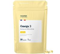 Omega 3 EPA DHA 1000 mg - Sans Odeur, 30 Capsules - 1 Mois