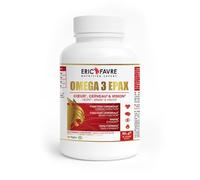 OMÉGA 3 EPAX - 90 Gélules - EPA + DHA Haute Pureté - Cœur, Cerveau & Vision - Huile de Poisson Qualité Premium (TOTOX <2) - Hautement Concentré - Bien-être Cognitif & Cardiovasculaire - Eric Favre