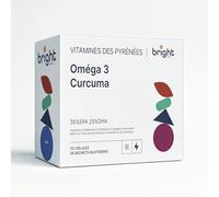 Oméga-3 et Curcuma avec Gingembre et Poivre Noir - Sans OGM, PHYTO GUIDE | Formule essentielle pour le soutien immunitaire, réduit l’inflammation et aide le corps à rester en équilibre | 56 Doses Quot