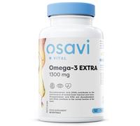 Oméga-3 Extra Distillé Moléculairement, 1300mg (Citron) - 60 capsules molles