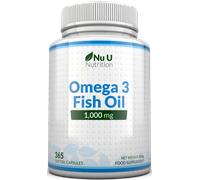 Omega 3 Fish Oil 1000mg - Premium Softgels for Heart, Brain, and Joint Health -